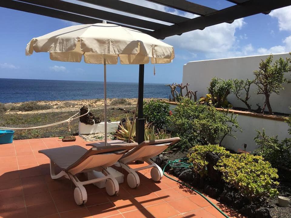Villa Paz Del Mar Charco del Palo Exterior foto